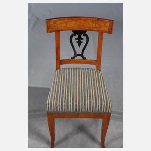 Sechs Stühle Biedermeier