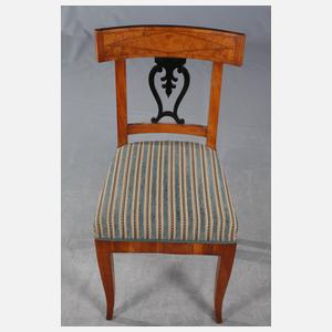 Sechs Stühle Biedermeier