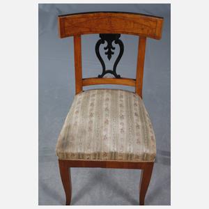 Sechs Stühle Biedermeier