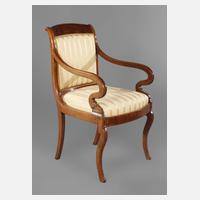 Biedermeier Armlehnsessel111