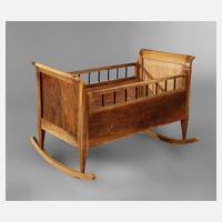 Kinderwiege Biedermeier111