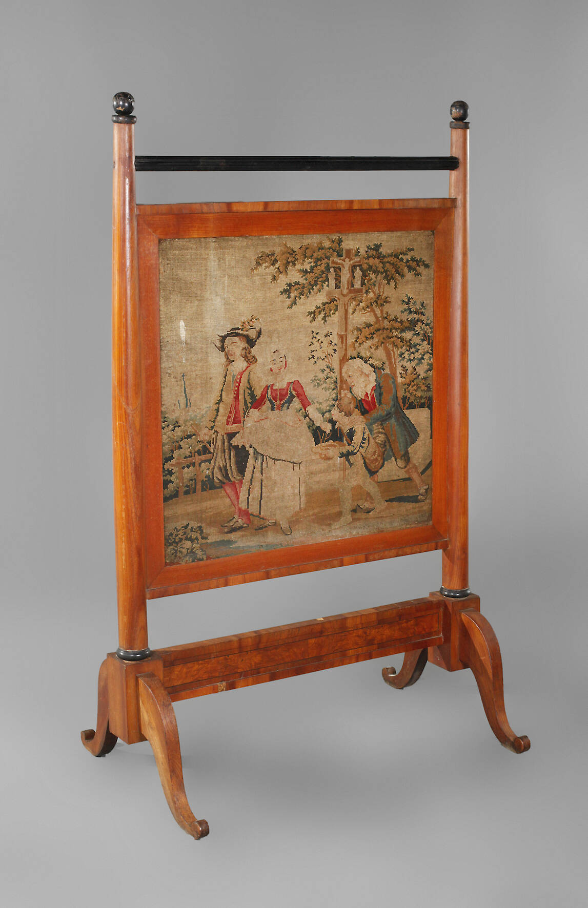 Biedermeier-Stellschirm