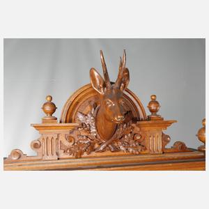 Jagdlicher Bücherschrank