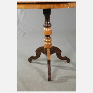 Intarsierter Beistelltisch