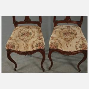 Zwei Stühle Neorokoko