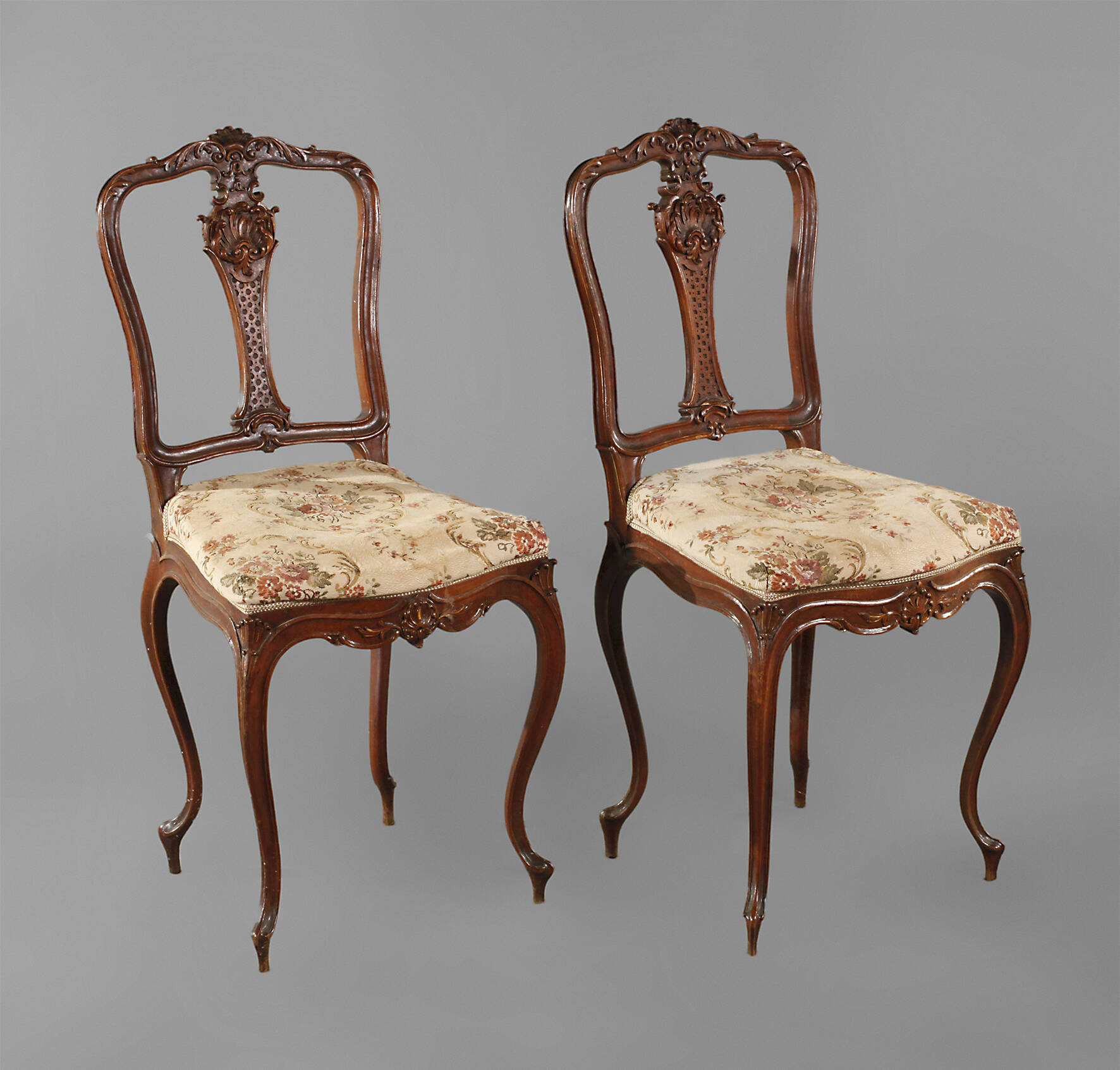 Zwei Stühle Neorokoko