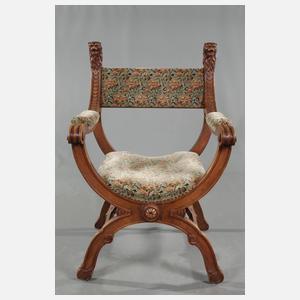 Scherensessel Historismus