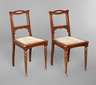 Paar Jugendstilstühle