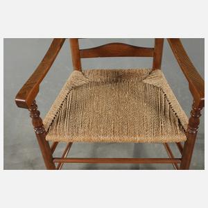 Sechs Armlehnstühle