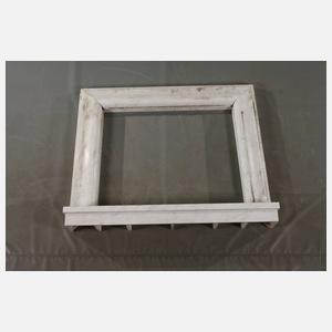 Zwei Kaminumrandungen Marmor