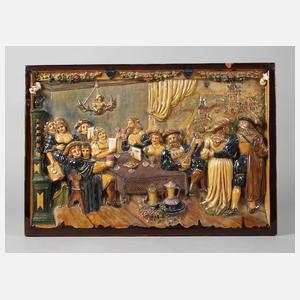 Große Ofenkachel Historismus