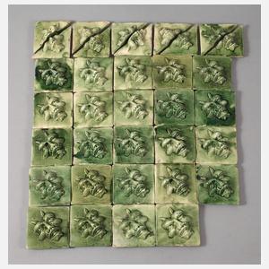 Konvolut figürliche Fliesen