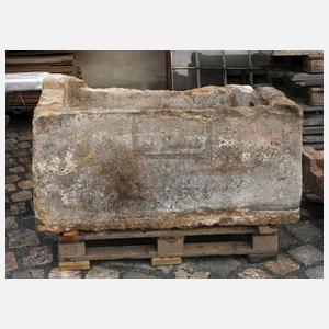 Großer Sandsteintrog