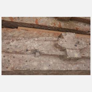 Paar Rochlitzer Porphyrsäulen