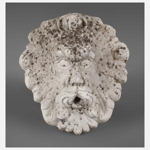 Brunnenmaske Steinguss