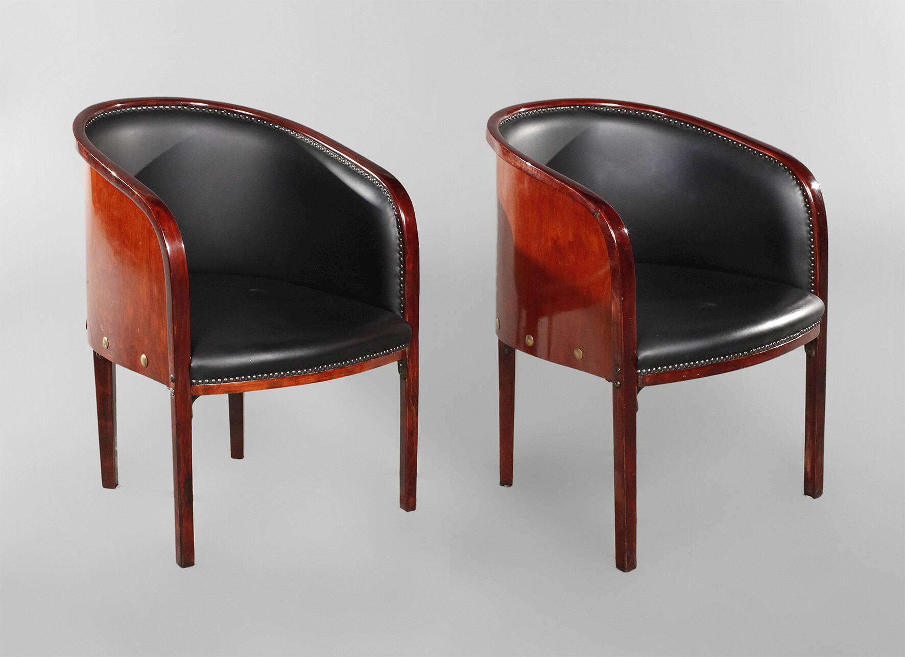 Zwei Sessel Josef Hoffmann