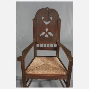 Paar Armlehnstühle Heinrich Vogeler