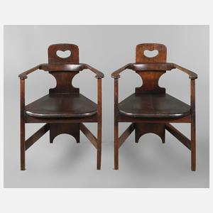 Paar Stühle Richard Riemerschmid