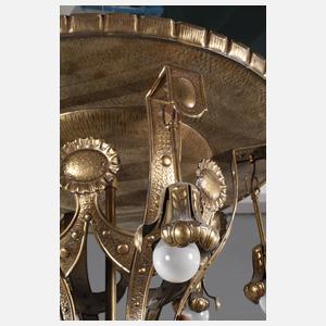 Große Deckenlampe Jugendstil