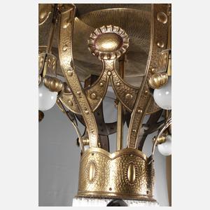 Große Deckenlampe Jugendstil