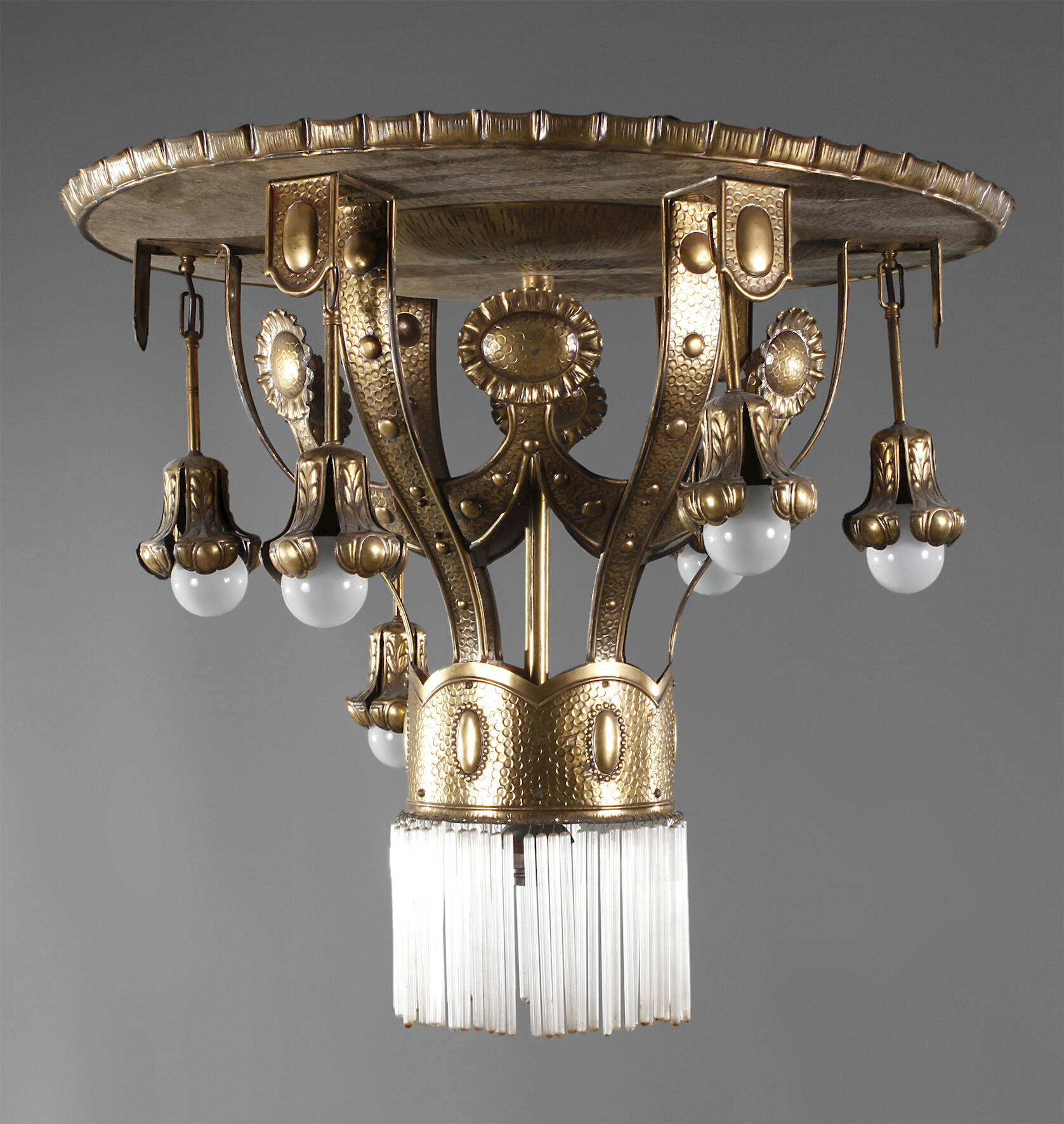 Große Deckenlampe Jugendstil