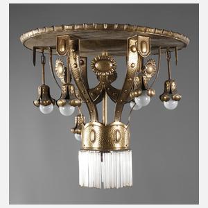 Große Deckenlampe Jugendstil