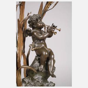 Figürliche Tischlampe Jugendstil