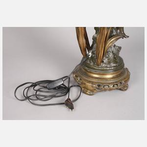 Figürliche Tischlampe Jugendstil