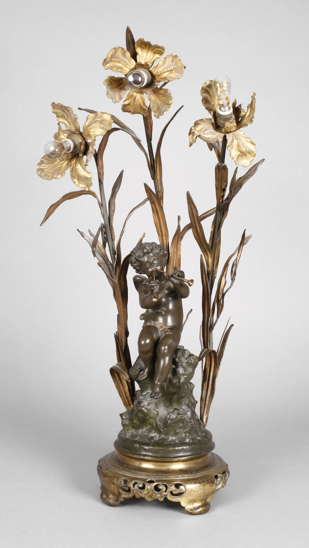 Figürliche Tischlampe Jugendstil