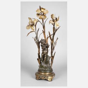 Figürliche Tischlampe Jugendstil