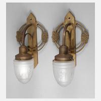 Paar Wandlampen Jugendstil111