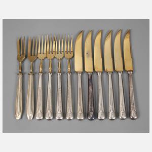 WMF Dessertbesteck für sechs Personen