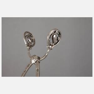 Georg Jensen Zuckerzange Silber