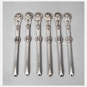 Evald Nielsen sechs Hummergabeln