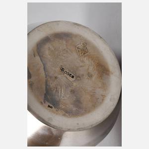 Christopher Dresser Teekanne mit Stövchen