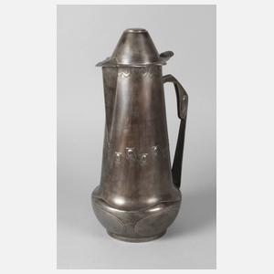 Große Jugendstilkanne Joseph Maria Olbrich