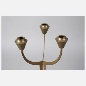 Richard Müller dreiflammiger Kerzenleuchter