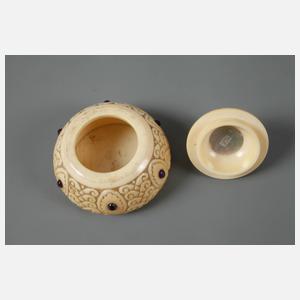 Elfenbeindose Jugendstil