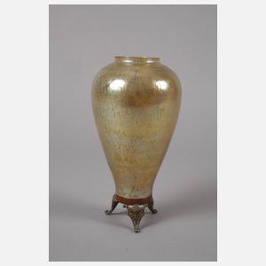 Loetz Wwe. Vase Pfauendekor