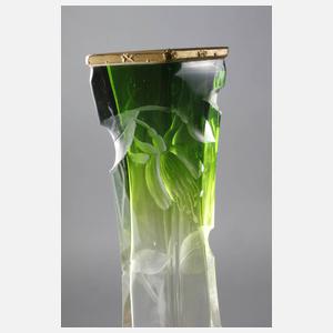 Moser Karlsbad Vase Fuchsien