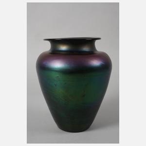 Ferdinand von Poschinger Vase Mohndekor