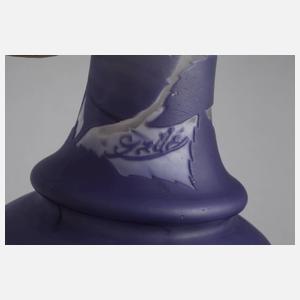 Émile Gallé Ätzglasvase