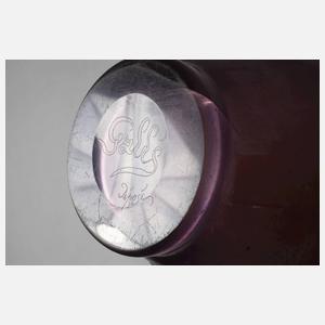 Émile Gallé seltene Marketerie Vase