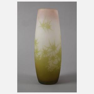 Émile Gallé Vase Disteldekor