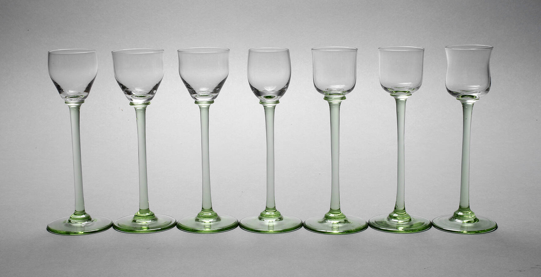 Sieben Likörgläser Johann Vincenz Cissarz
