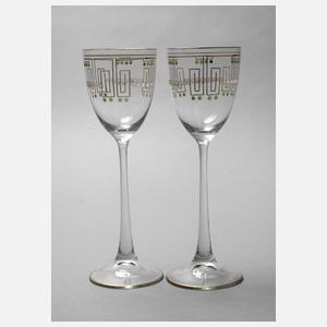 Zwei Jugendstil-Weinrömer