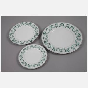 Patriz Huber drei Speiseteller