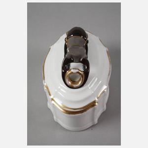 Hutschenreuther "Dose mit Hirschkäferknauf"