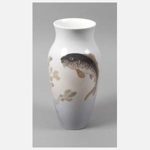 Kopenhagen Vase Fischdekor