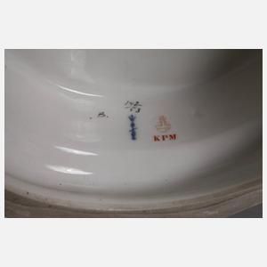 KPM Berlin Balustervase mit "Weichmalerei"